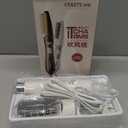 2-In-1 Electric Hair Dryer Styling Tool - Blow Dryer Brush with Teasing Comb, 3 Gear Adjustable Hair Straightener (US Plug)