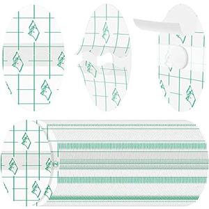 Kingdder 120 Pieces Ear Covers for Shower Plugs Waterproof Protector Newborn Sticker Disposable Cotton Ball Baby Shower Cap Ear Protection for Kid Showering Surfing Snorkeling Other Water Sport(Green)