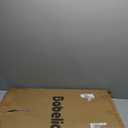 BABELIO 36" Tall Narrow Baby Gate, 26-28.5" Auto-Close Metal Dog Gate for Small Stairs/Doorways/Hallways, NO Drilling Pressure Mounted for Child and Pets, NO Extensions, Gray