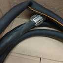 Giraffe Tools Garden Hose 5/8", Custom Length, Heavy Duty, No Kink, Flexible, Rubber Garden Hose, Leakproof Water Hose, 600 Burst PSI, 12ft Male to Female Hose
