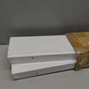 vidaXL Wall Shelves 4 pcs White 15.7"x3.5"x1.2