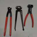 MAXPOWER 3PCS Nail Puller Set, 9 inch End Cutting Nippers, 7 inch End Cutting Pliers, 8 inch Carpenter's Pincers