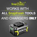 SnapFresh 20V 4.0Ah Battery(Not Works with Other Brands), Battery Support Fast Charging(BBT-DC40A)