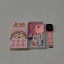 cjc 4G Smart Watch for Kids with GPS Tracker, Globally Applicable, Texting and Calling, Kids Watch for Ages 4-12 - Includes Video Call, Chat, SOS Alerts, App - Fun & Educational Birthday Gift Idea (Pink)