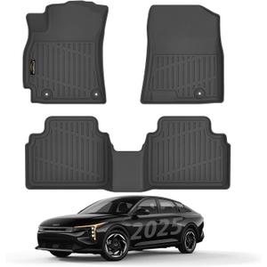 Floor Mats Custom for Kia K4 2025 2026 All Weather TPE Rubber Protection Front & Rear Row Anti-Slip Automotive Floor Liners for Kia K4 2025 Accessories