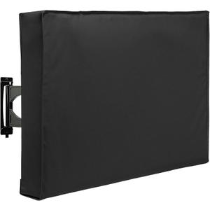 SunPatio Outdoor TV Cover 30 to 32 inch Weatherproof, Cover Size 30" W x 20" H x 4.5" D, Waterproof for Outside Flat Screen 30 to 32 inch TV with Built-in Remote Pocket