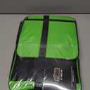 GORILLA GRIP Cat Carrier Travel Bag Up to 15 Lbs, Soft Collapsible Small Dog Carriers, Top and Side Entry Breathable Mesh, Grip Feet on Underside, Cozy Washable Waterproof Pad, Portable Kennel, Green (17.0"L x 11.0"W x 11.0"H)