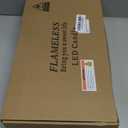 Flameless Flickering Candles with Remote and Timers, 1000 Hours Waterproof Outdoor Indoor Battery Operated LED Pillar Candles, Ivory Plastic, Set of 3(D 3" x H 4" 5" 6")