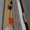 EDISHINE Helix LED Floor Lamp, 56" Tall Pole Lamps 2700K-6000K Dimmable, Remote Control & Foot Switch, Modern Minimalist Standing Corner Lights for Bedroom, Living Room, Office, Gold