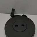 JAEMEYEM Upgraded Collapsible Stool Chair, Folding Stool, Lightweight, Sturdy, Adjustable, Portable, Foldable Seat Stools for Outdoor Camping Fishing Hiking BBQ (1 pack, Black)