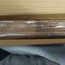 LazBlinds No Drill Bamboo Roman Shades, 26" W x 48" H, Star-Brown