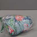 Flamingo Palm Leaves Print Body Bath Towel Wrap & Hair Towel Wrap for Women Girls, Soft Bath Shower Wrap & Hair Drying Towel Set, Quick Dry, Absorbent, Suitable for Spa, Shower, Bath, Gym, Pool (FP7)