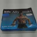 Ally Peaks Pull Up Bar for Doorway | Thickened Steel Max Limit 440 lbs Upper Body Fitness Workout Bar| Multi-Grip Strength for Doorway | Indoor Chin-Up Bar Fitness Trainer for Home Gym Portable (silver2)