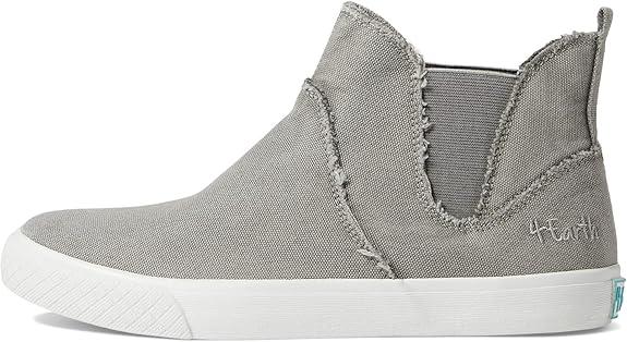 Blowfish Malibu Women's Torta4earth Sneaker New Steel Gray Canvas, Size 6.5 US