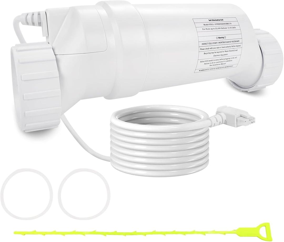 T-9 Salt Cell Replacement Compatible with Hayward AquaRite, Pro Logic & TurboCell Midsize to Large Pool Systems, Up to 25,000 Gallons