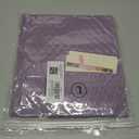 Dokotoo Womens Fall V Neck Long Sleeve Eyelet Embroidered Blouse (Purple, L)