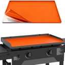 KITCHEN PERFECTION 28" Premium Silicone Griddle Cover Mat for Blackstone Griddle 28 Inch - Hermetic Protection from Rust & Debris All Year, Fits All Blackstone 28 Inch Models - Food Grade Silicone