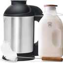 Almond Cow Nut Milk Maker Essentials Bundle - Includes Plant-Based Milk Maker, 60 fl oz Glass Pitcher with Lid & Spout, and 13 Cleaning Brush - DIY Nut Milk, Perfect Accessories for Homemade Nut Milk