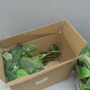 alyptus Fake Pothos Hanging Plants 33" Set of 2 Faux Ivy Vines with Pots Realistic Silk Devils Ivy for Indoor Dcor Low Maintenance Artificial House Plants for Home Bathroom or Office - Green