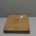 Meetart Crystal Crush Diamond Silver Mirror 12'' x 12'' 2PCS,Frameless Stylish Gorgeous Diamond Decor Glam Glass Mirror. for Bedroom Bathroom Hanging Mirror Home for Wall Decor.