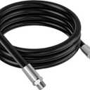 3/4inch NPT Fuel Transfer Hose, 10 Feet Diesel Fuel Transfer Pump Tank Tube Hose for Gasoline, Biodiesel, Diesel, Kerosene