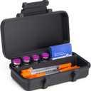 3ml Vial, Syringe, and Skin Wipe Case | Fridge and Freezer Safe for Travel and Fridge Organization