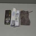 Whisper Quiet Dog Nail Grinder with 4 LED Lights, Safe & Stress-Free for Sensitive Dogs Cats of All Breeds & Sizes, 3 Grinding Bits, 3-Speed, Pet Nail Trimmers, Rechargeable Painless Grooming Kit (Black)