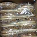 10 Pack Bamboo Hair Brushes, Anti-Static Round Wooden Paddle Brush with Ergonomic Handle and Bamboo Bristles for Scalp Massage & Detangling DIY Engraving Gifts