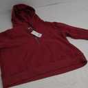 Xieerduo Womens Oversized Hoodies Fleece Sweatshirts Sweaters Burgundy XXL