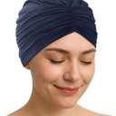CAPLORD Chemo Cap, Soft Hat for Hair Loss, Headwear for Chemo Patients, Turban Beanie for Cancer Alopecia, Head Cover, Hijab