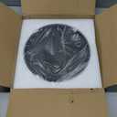 Coffee Table Tray, Home Decor Round Tray, Concrete Black Coffee Table Decor Trays, Serving Decorative Trays for Dining Table