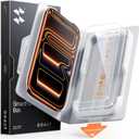 SMARTDEVIL 2 Pack Tempered Glass Screen Protector for iPhone 17 Pro Max