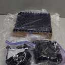 Sumind 150 Pcs Essential Oil Roller Bottles 10 ml Glass Empty Roll on Bottles with Stainless Steel Balls Leak Proof with 5 Funnel for Travel Essential Oil(Blue)