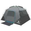 CAMEL CROWN Tents for Camping 4/6 Person Tent Waterproof Easy Setup Backpacking Tents (Ink Blue-1)