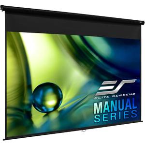 Elite Screens Manual Series, 135-INCH 4:3, Pull Down Manual Projector Screen with AUTO Lock, Movie Home Theater 8K / 4K Ultra HD 3D Ready, M135UWV2