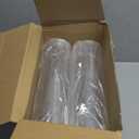 Nuogo 12 Pcs Plastic Clear Cylinder Vase for Home 12 Inch Acrylic Flower Clear Vase Centerpiece for Centerpieces Wedding Party Decorations