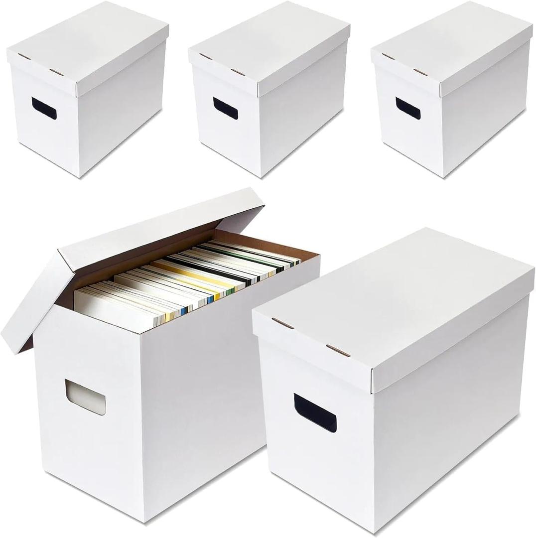 Comic Book Boxes, Cardboard Comic Book Storage, Holds 150–175 Comics Each