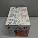 The Honest Company Comfort Dry Disposable Daytime Diapers for Sensitive Skin, Hypoallergenic, Fragrance-Free, So Delish + It's a Pawty, Super Club Box, Size 6 (35 lbs), 68 Count