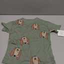 Baby Short-Sleeve Relaxed Tee (Green), Size 5T