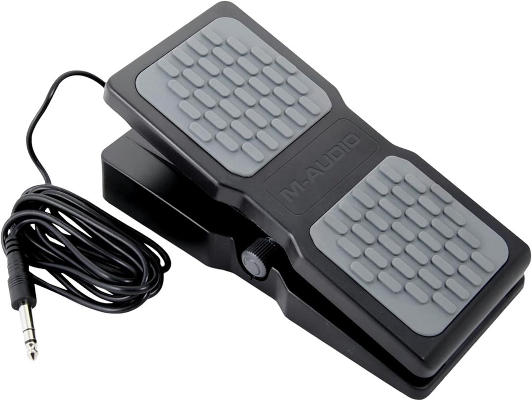 M-AUDIO EX-P Expression Pedal for Keyboards, MIDI Keyboards/Controllers and Supported Guitar Effects Pedals