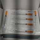 Insulin Syringe with Needle, 31G 0.3cc 5/16-Inch (8mm), Box of 100