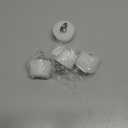 MECCANIXITY Silicone Rubber Tapered Plug 37mm to 46mm Solid Bathtub Bungs Stopper with Ring for Test Tubes, Water Pipe, Drainage Hole, White 4 Pcs