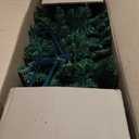 Pencil Christmas Tree with Memory Wire Branch Tips & Upgraded Metal Stand - 6 ft.