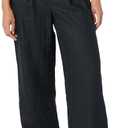 The Drop (Medium, Black Linen)