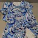 Dynamic Swirls Crewneck Dress Size M