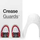 SOL3 Crease Guards | 2 Pairs of Shoe Crease Protectors for Air Force 1, Jordans, Dunks & More Sneakers (Large (Mens 7.5-13), White)