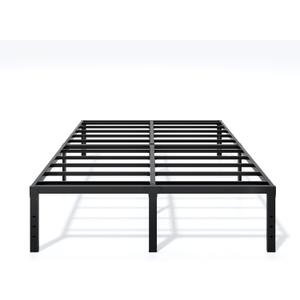 Metal Bed Frame Queen Size - 16 Inch Heavy-Duty Queen Platform Bed Frame No Box Spring Needed, Easy Assembly, Noise-Free, Sturdy Mattress Foundation, Underbed Storage Space