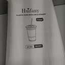 100 Pack 24 oz Clear Plastic Iced Coffee Cups with Lids & Straws