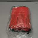 Zober Christmas Tree Storage Bag - Fits 7.5 Ft Artificial Trees - Plastic, Waterproof Christmas Tree Bag For Storage Box For Xmas - Strong, Durable Handles - Label Card Slot - Red