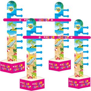 2 Pack Hello Summer Inflatable Limbo Party Activities Beach Limbo Stick for Adults Hawaiian Tropical Luau Pool Decorations 59 Inch Easy Setup Indoor Outdoor Birthday Picnic